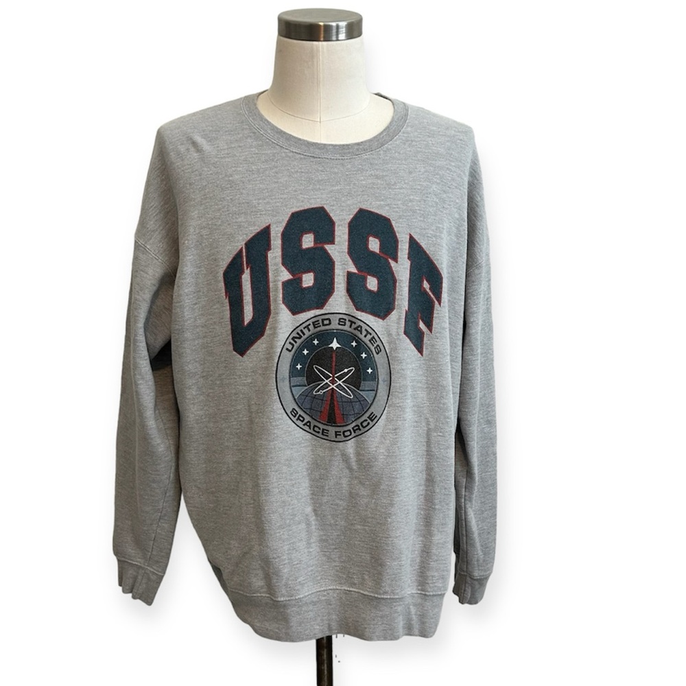 Netflix Space force mens XL crewneck sweatshirt